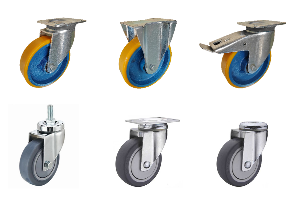 What are the Common Types of Caster Wheels?