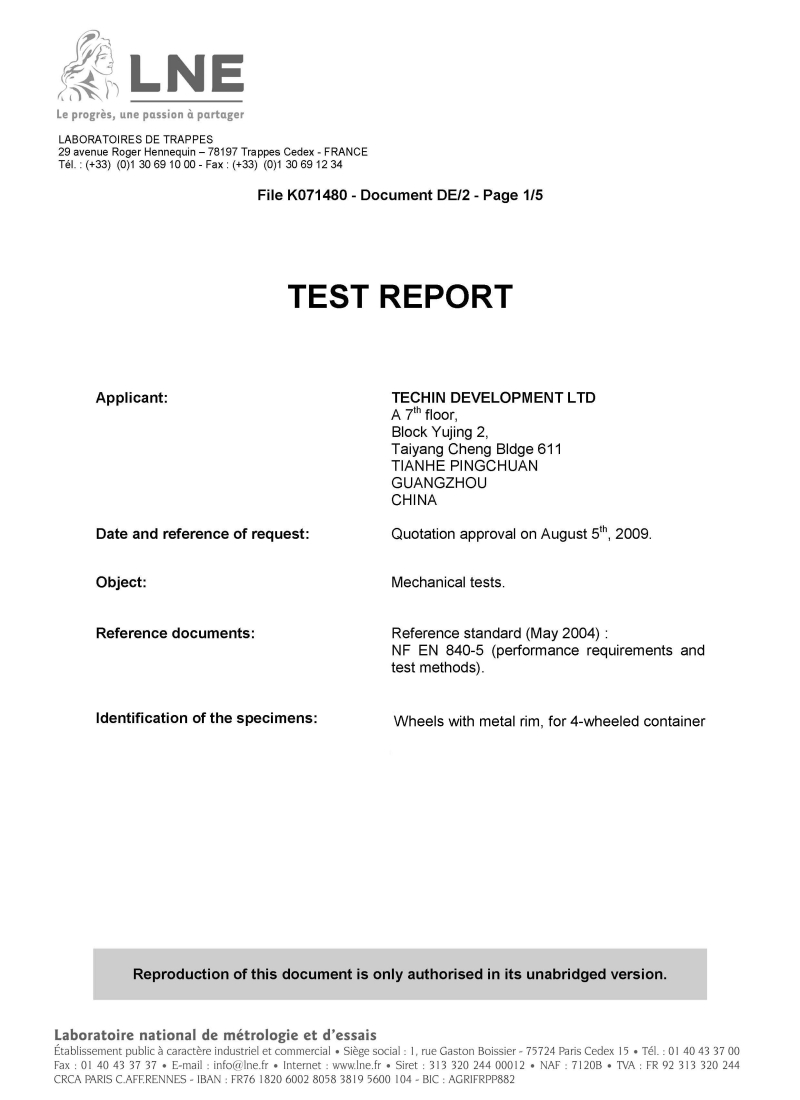EN840 Report Page 1
