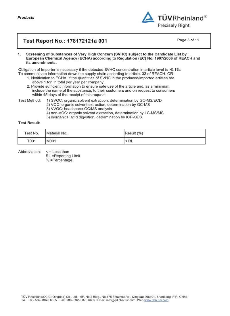 REACH Report Page 3