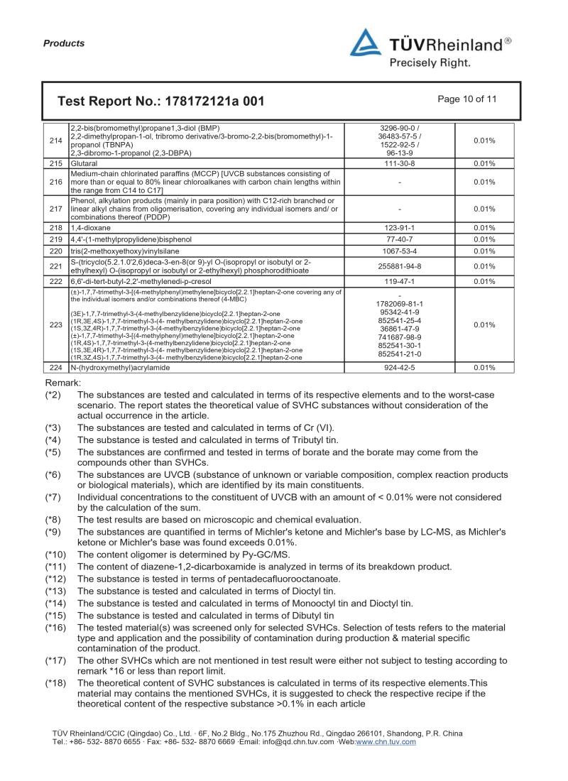 REACH Report Page 10