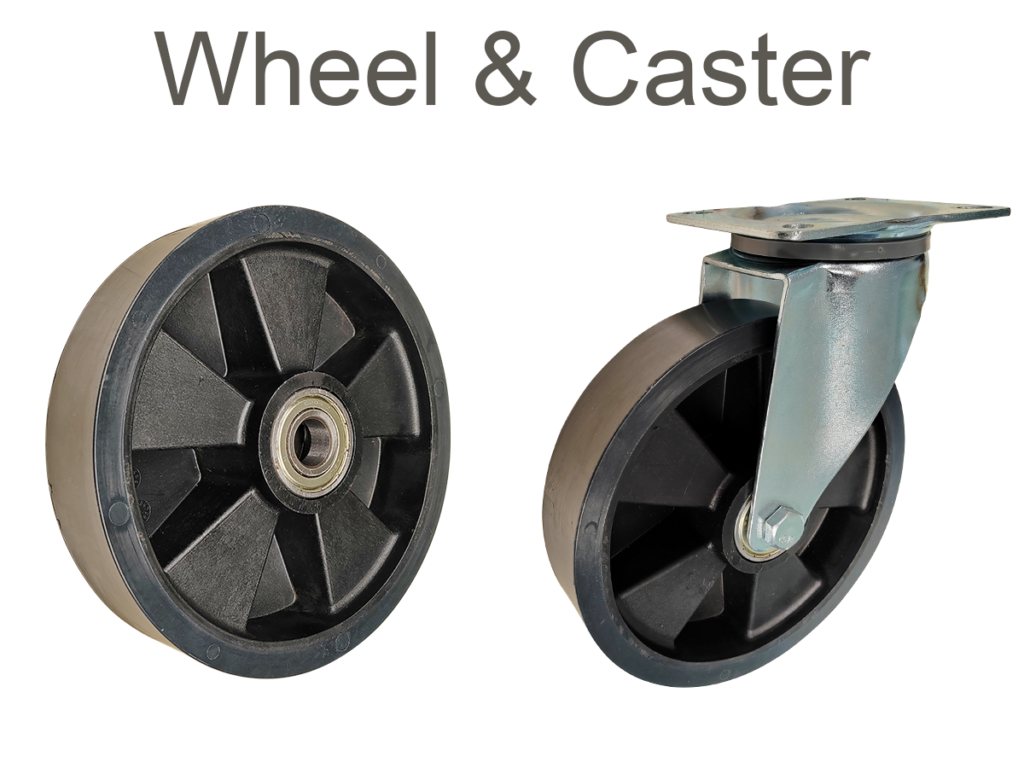 What is the Difference Between Casters and Wheels?