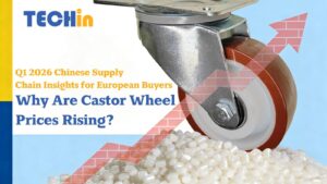 Why Are Castor Wheel Prices Rising? Q1 2026 Chinese Supply Chain Insights for European Buyers