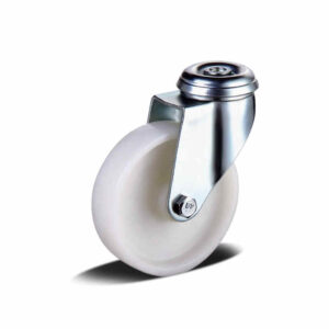 50-125mm PA (Nylon)/Rubber/PP Stainless Steel Housing Apparatus Castor – Bolt Hole – Swivel