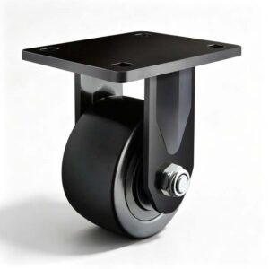 H05, Low Gravity Heavy Duty Castor – Top Plate – Fixed