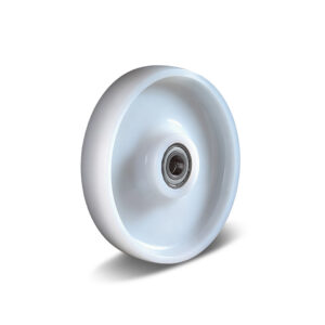 65-150mm White PP Wheel – Roller Bearing