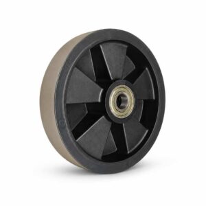125-200mm Black TPU/PA6 Core Wheel – Ball Bearing – New Series