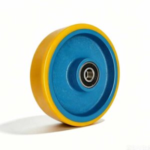 125-250mm Orange PU/Cast Iron Core Wheel – Ball Bearing – New Series