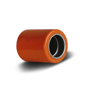 50-100mm Orange PU/Cast Iron Core Wheel – Ball Bearing