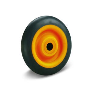 100-125mm Black PA Wheel – Roller Bearing
