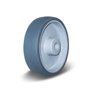 75-150mm Grey TPR/PP Core Wheel – Plain Bearing
