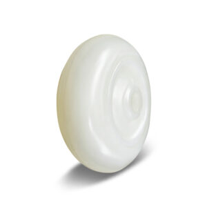 100-125mm White PA Wheel – Roller Bearing