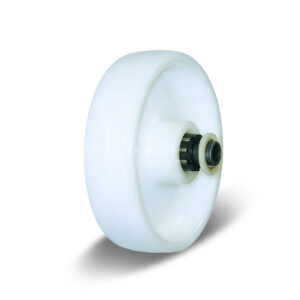 65-200mm White PP Wheel – Roller Bearing