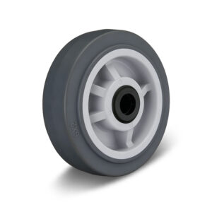100-200mm Grey TPR/PP Core Wheel – Roller Bearing