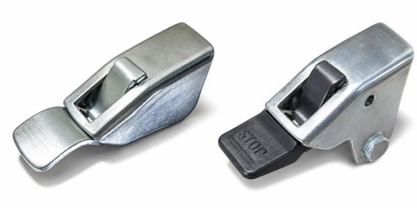 Castor brake pedal material comparison