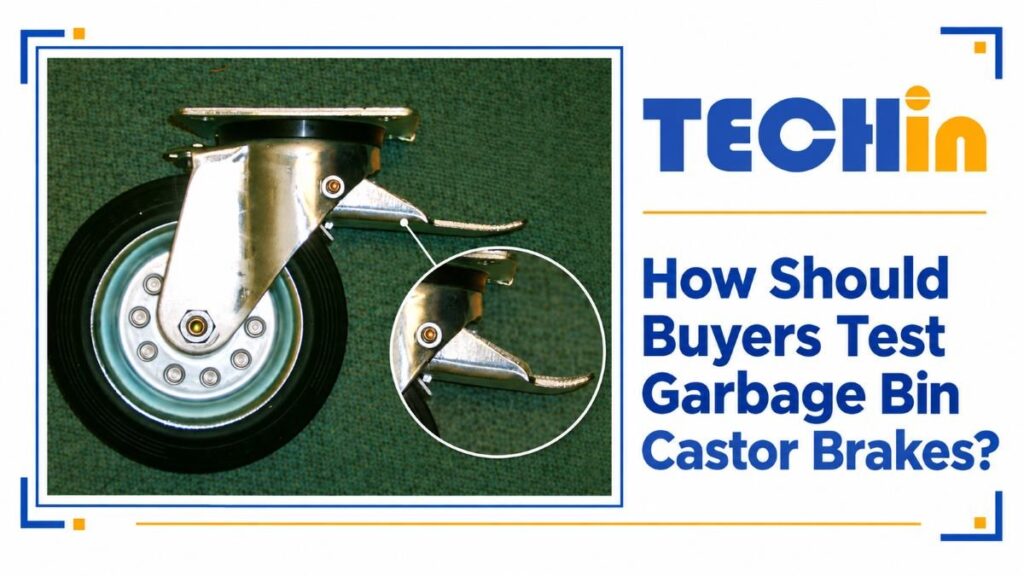 How Should Buyers Test Garbage Bin Castor Brakes?
