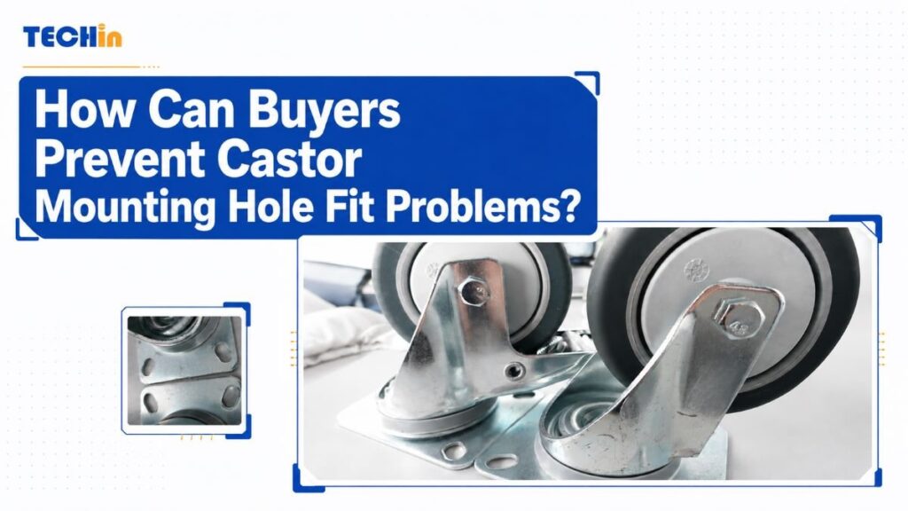 How Can Buyers Prevent Castor Mounting Hole Fit Problems?